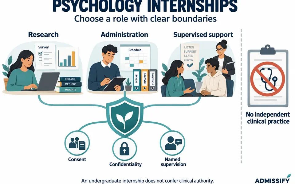 Psychology Internships for Undergraduates and How to Choose