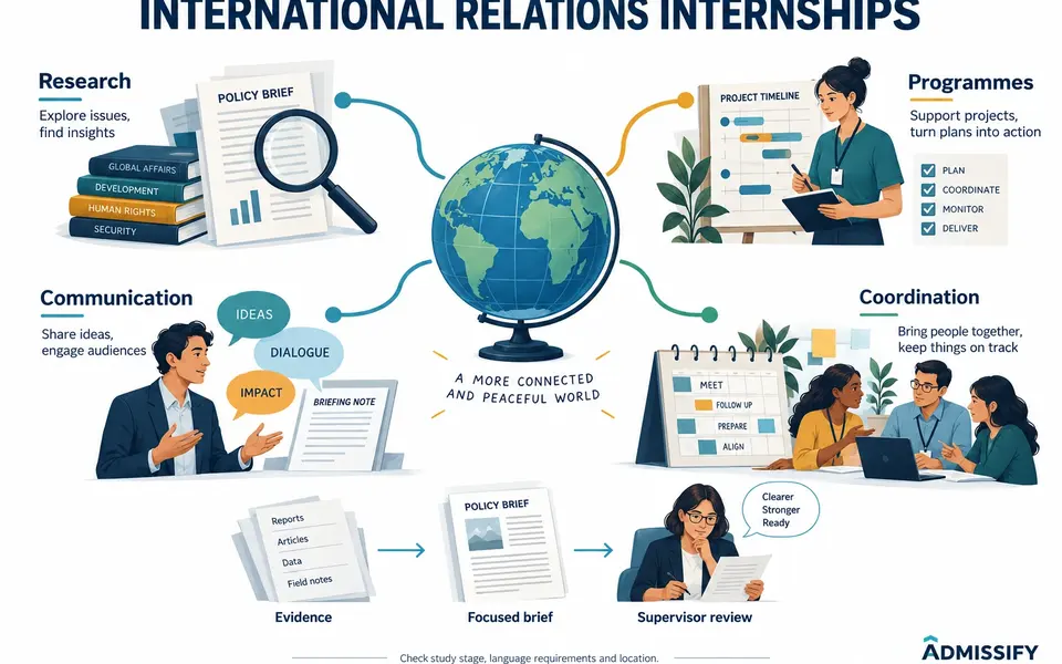 International Relations Internships That Fit Your Degree