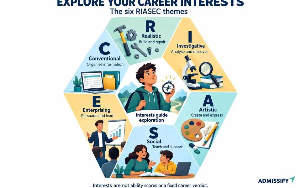 Holland Career Interests and RIASEC for Students