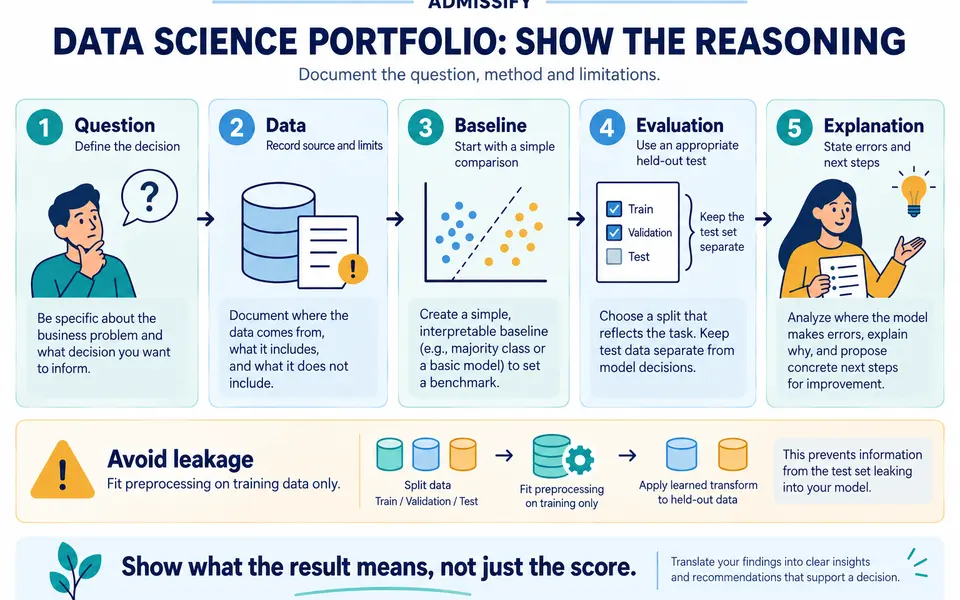 Data Science Internships for International Students and the Portfolio That Supports Them